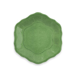Amazon Melamine Green Side Plate - 22cm