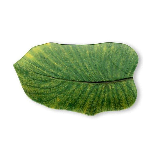 Amazon Melamine Green Leaf Platter