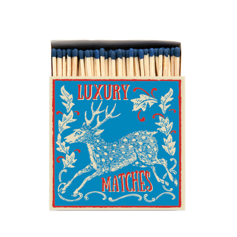 Archivist Luxury Christmas Match Box - Stag