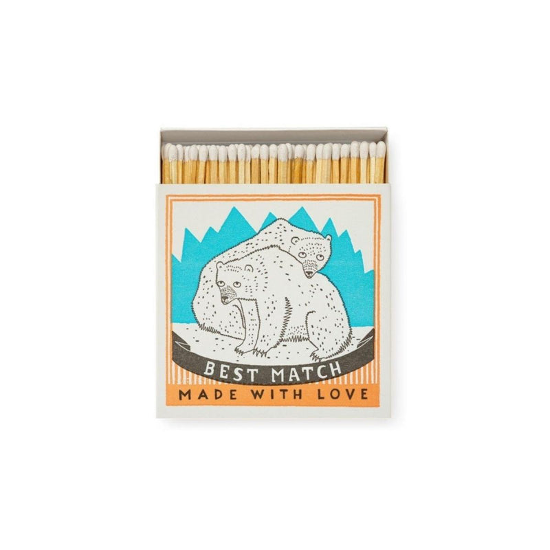 Archivist Luxury Box of Matches - Polar Bears