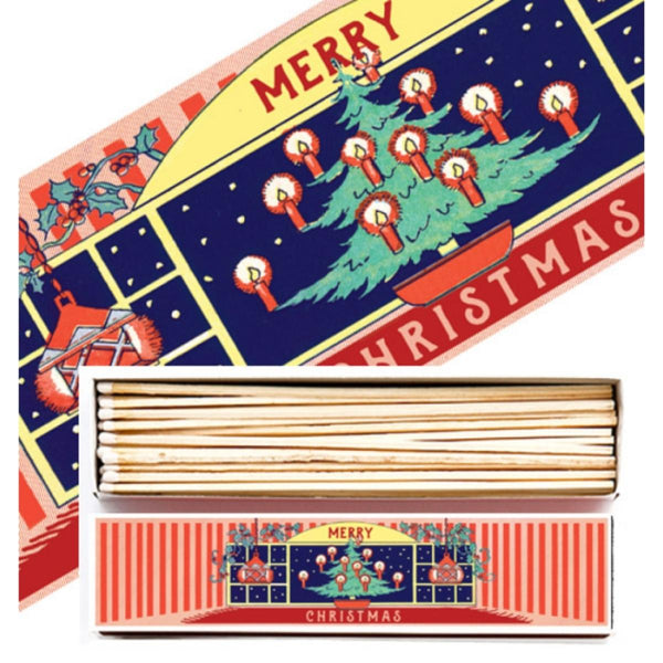 Archivist Luxury Long Match Box - Xmas Window