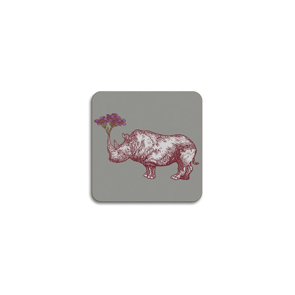 Avenida Home Puddin' Head Rhino Coaster