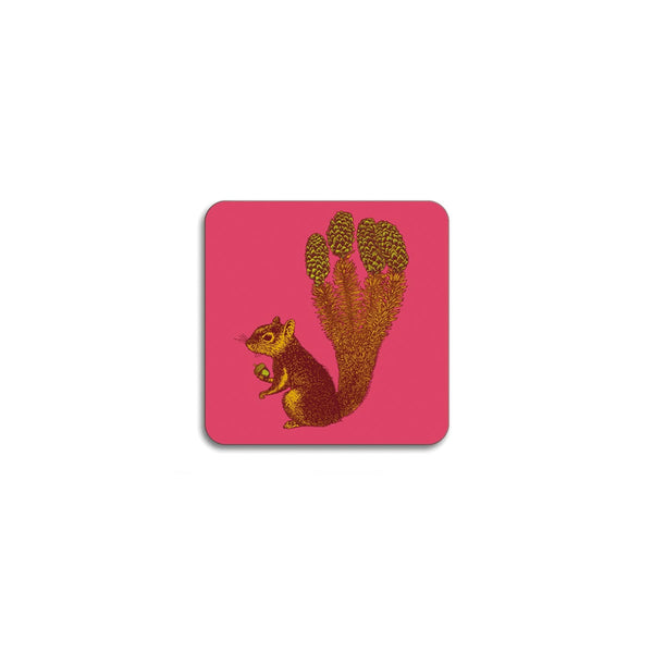 Avenida Home Puddin' Head Squirrel Coaster