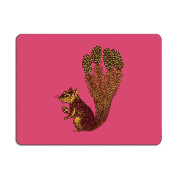 Avenida Home Puddin Head Squirrel Table Mat