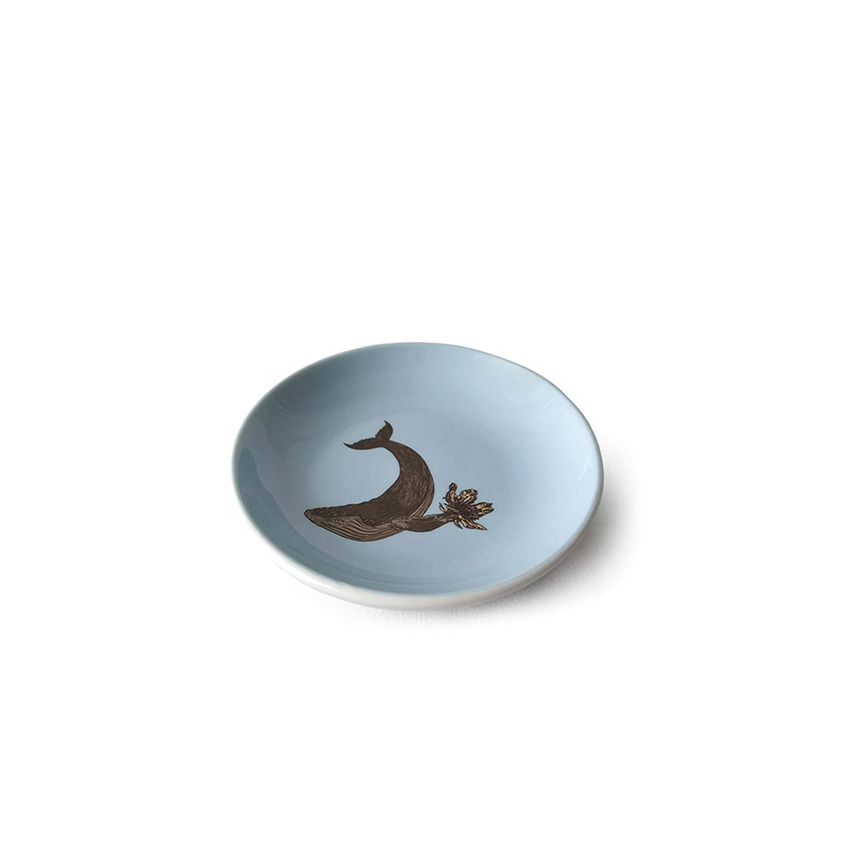 Avenida Home Puddin Head Whale Mini Plate Divertimenti