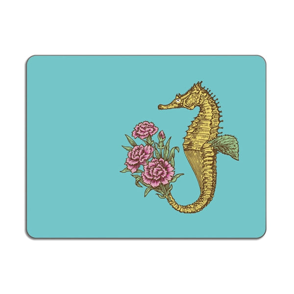 Avenida Home Puddin Head Seahorse Table Mat