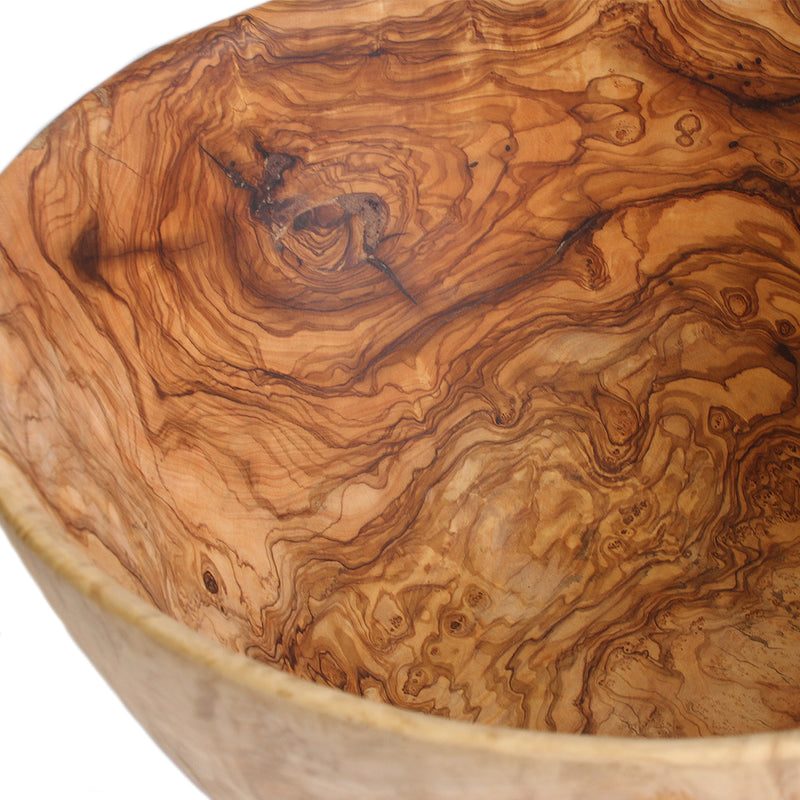 Berard Giant Olive Wood Bowl - Waxed - 44cm