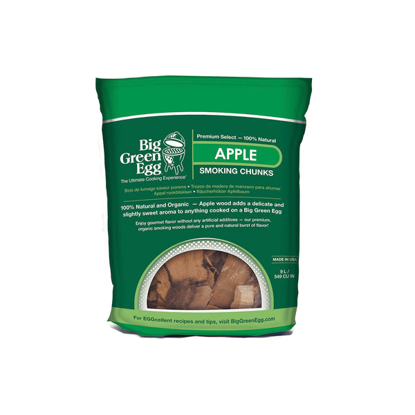 Big Green Egg Premium Apple Wood Smoking Chunks