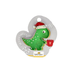 Birkmann Christmas Cookie Cutter - Christmas Dinosaur