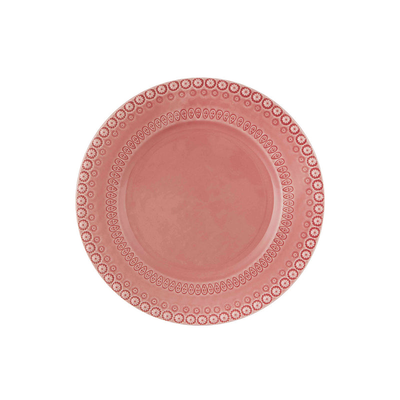 Bordallo Pinheiro Fantasy 29cm Dinner Plate - Pink