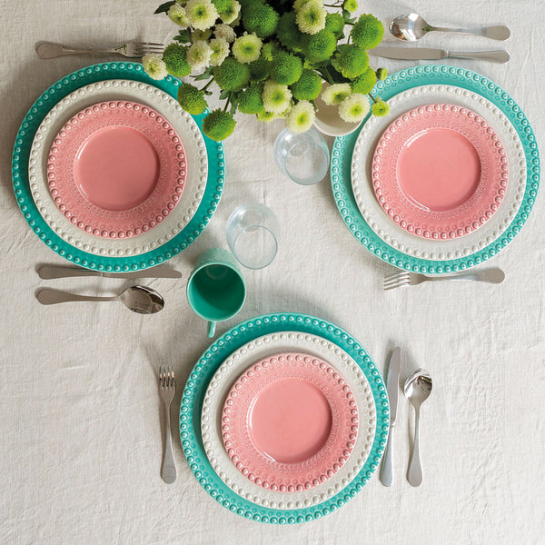 Bordallo Pinheiro Fantasy 22cm Side Plate - Pink