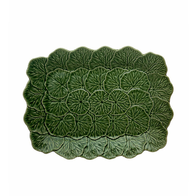 Bordallo Pinheiro Geranium Relief Platter - 39cm