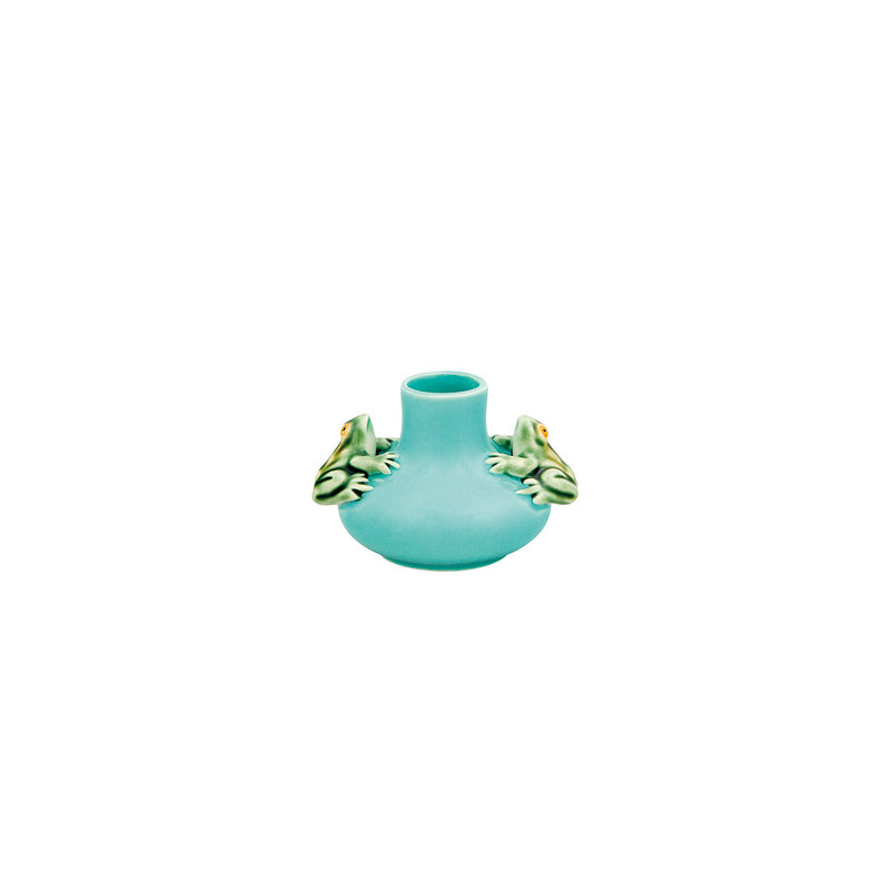 Bordallo Pinheiro Vase with Frogs - Small
