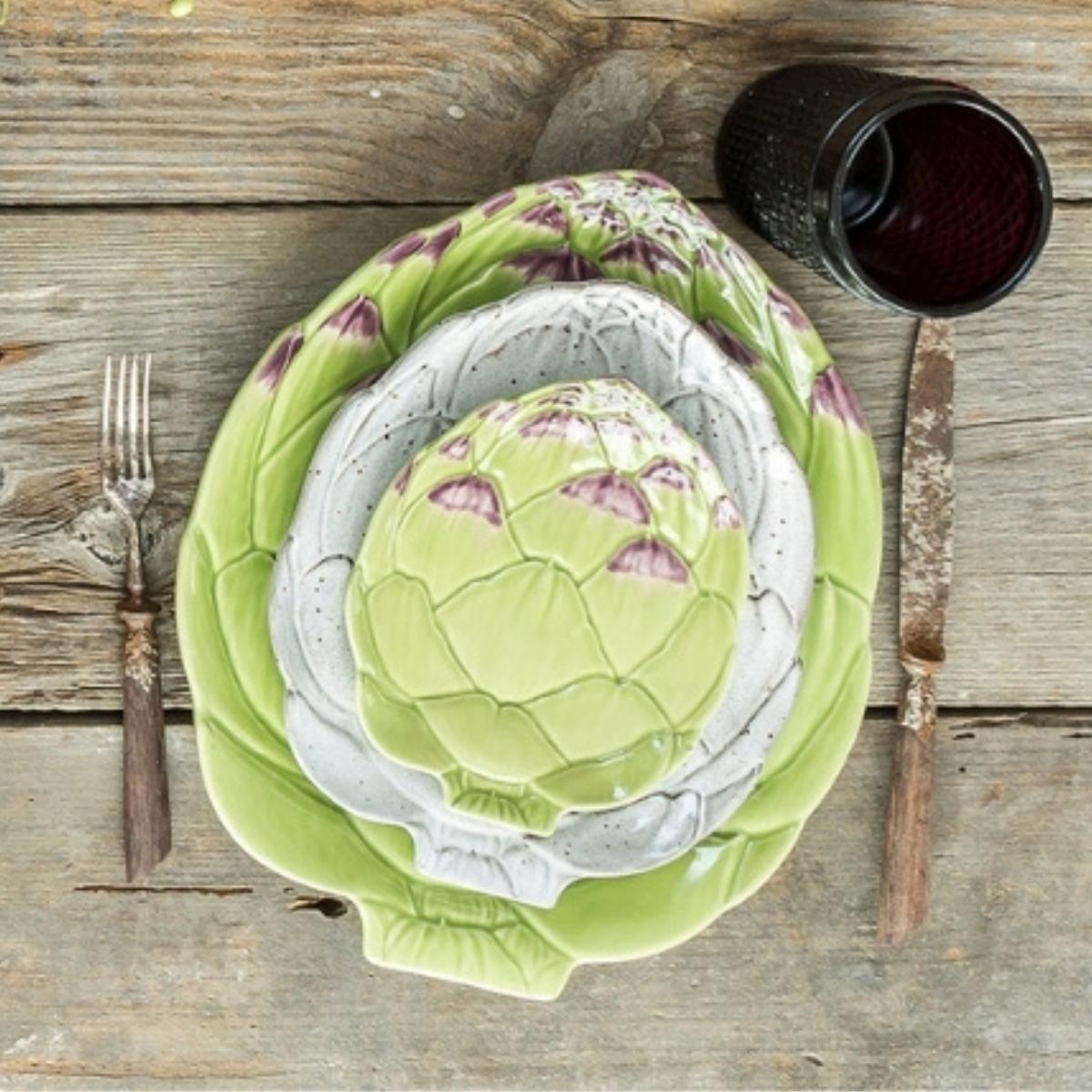 Bordallo Pinheiro Artichoke Plate 31cm | Divertimenti Cookshop
