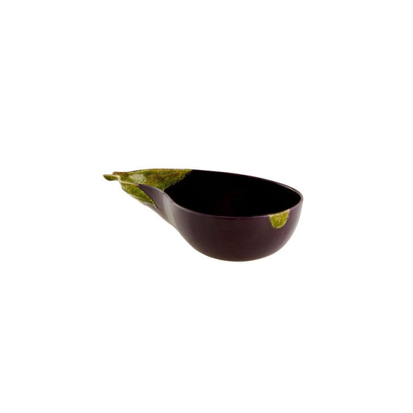 Bordallo Pinheiro Aubergine Salad Bowl - 26cm