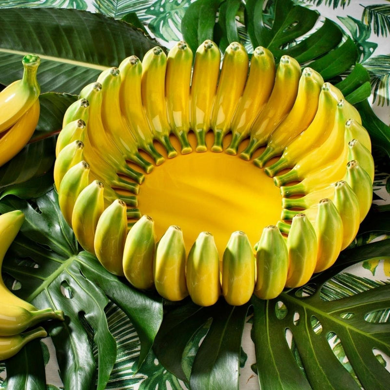 Bordallo Pinheiro Banana Centrepiece Bowl  38cm