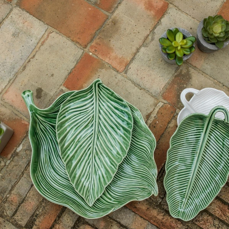 Bordallo Pinheiro Leaf Platter - 37cm