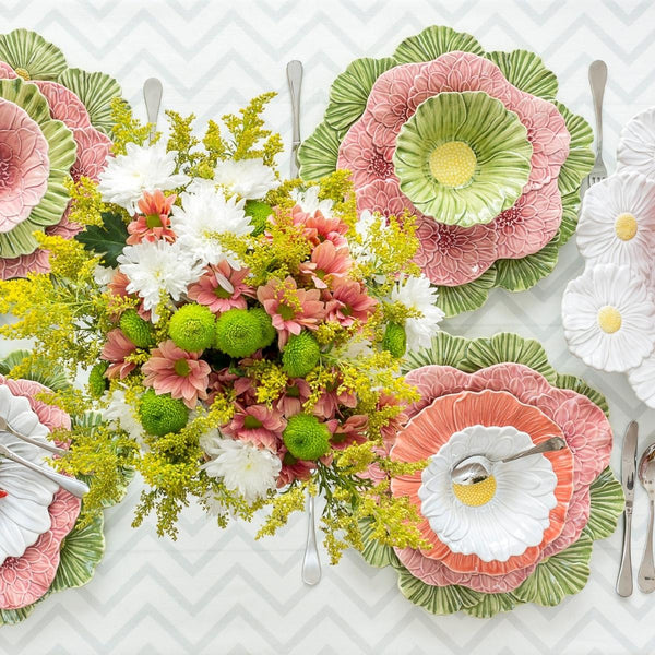 Bordallo Pinheiro Maria Flor Charger Plate Cosmos