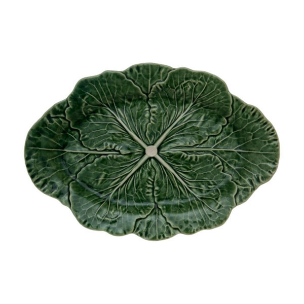 Bordallo Pinheiro Oval Cabbage Platter -  37.5cm