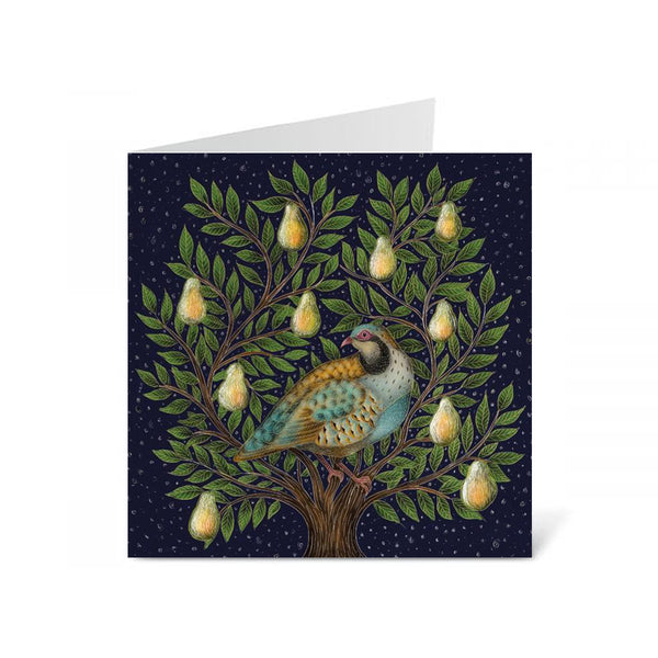 Boxed Luxury Christmas Cards (Pack of 8) - Partridge