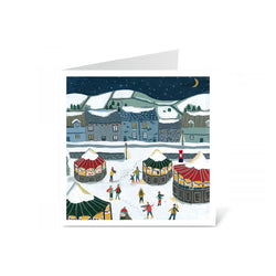 Box of Charity Christmas Cards (Pack of 6) - Snowy Market