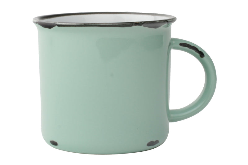 Canvas Home Large Tinware Mug - Light Green
