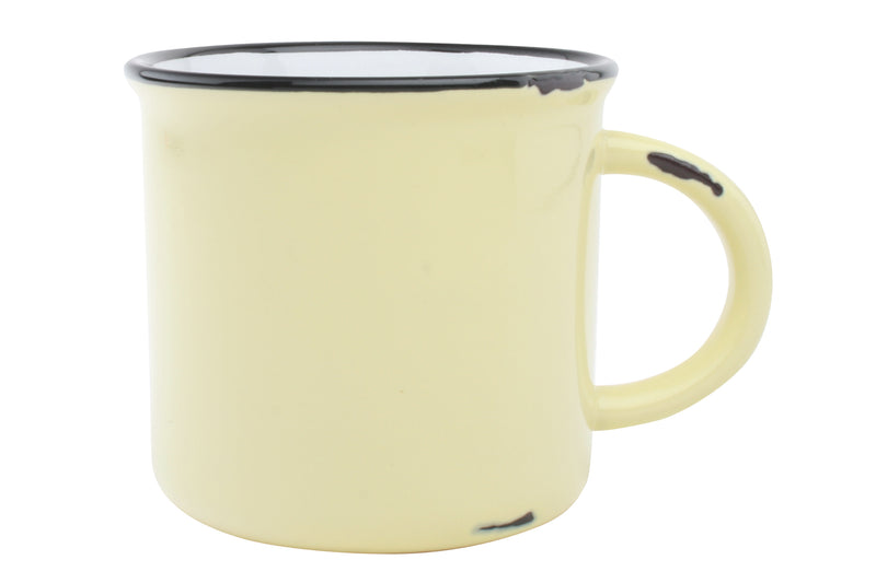 Canvas Home Large Tinware Mug - Yellow
