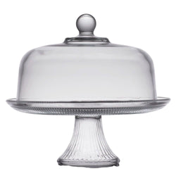 Cake Glass 12" Footed Cake Stand