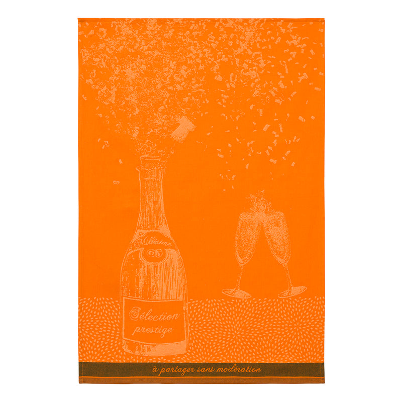 Coucke Jacquard Kitchen Towel - Champagne