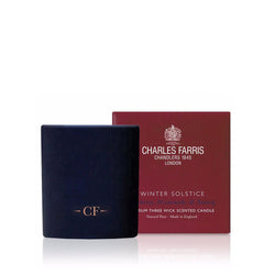 Charles Farris Signature 3 Wick Candle | Winters Solstice