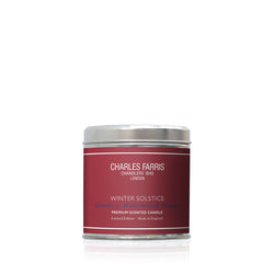 Charles Farris Signature Tin Candle | Winters Solstice