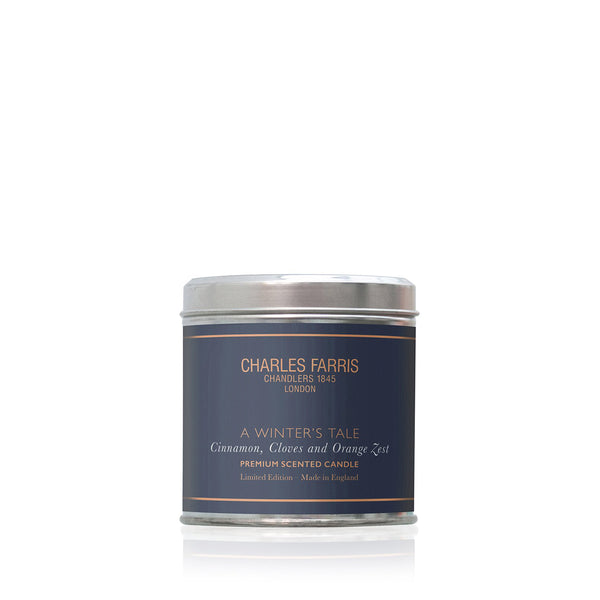 Charles Farris Signature Tin Candle | Winters Tale