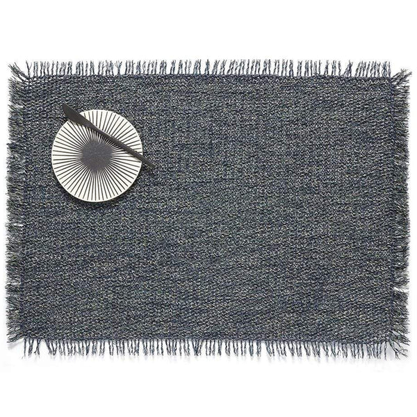 Chilewich Market Fringed Place Mat - Pacific