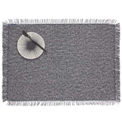 Chilewich Market Fringed Place Mat - Shadow