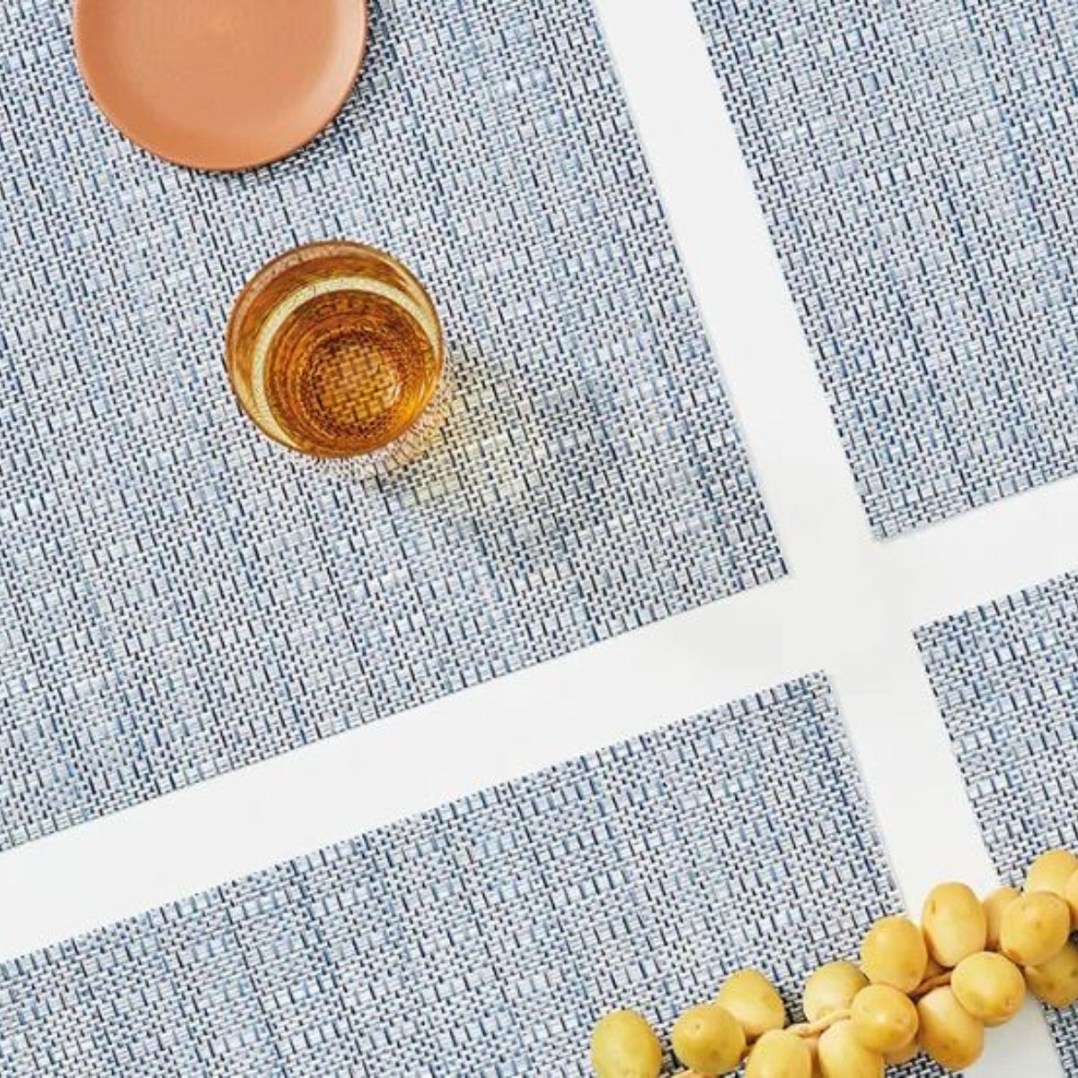 Chilewich Thatch Placemat Rain Divertimenti