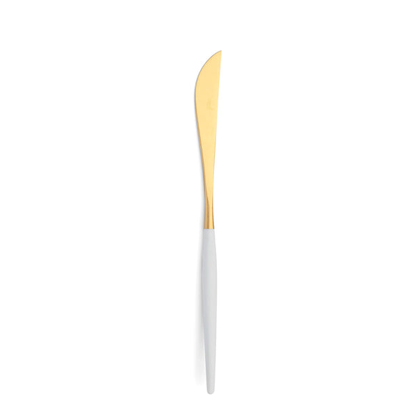 Cutipol Goa Cutlery Serving Knife - White & Gold
