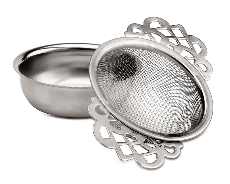 Kilo Stainless Steel Tea Strainer with Fancy Handles