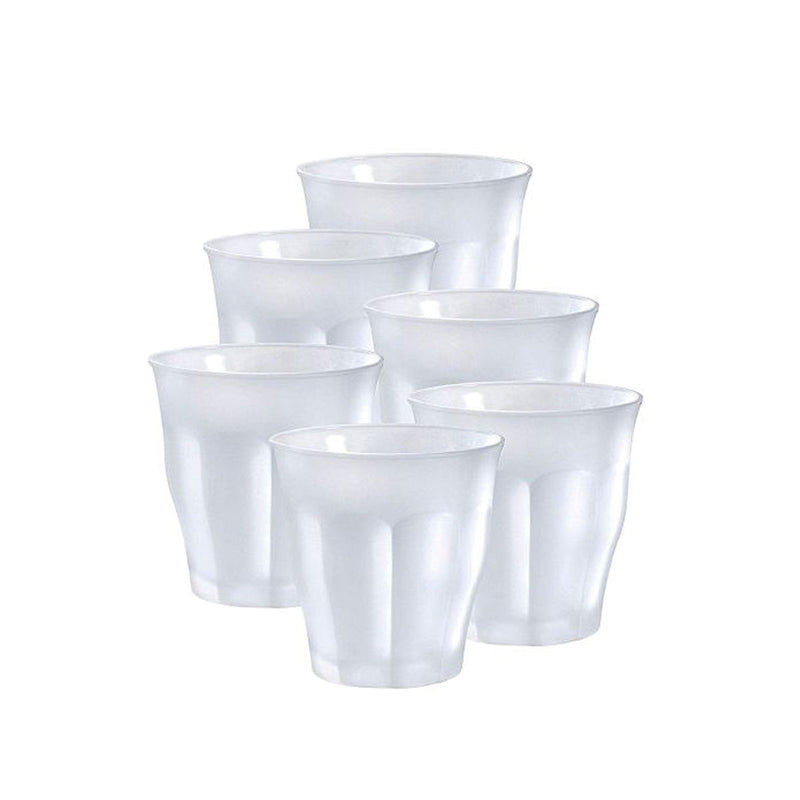 Duralex Picardie Set of 6 Frosted Tumblers - 25cl