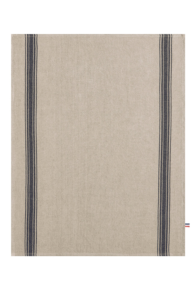 Coucke French Washed Linen Teatowel - Grey