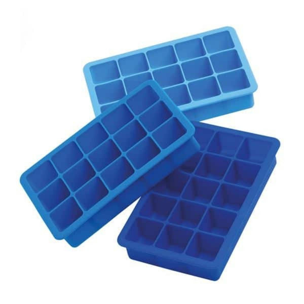 Epicurean Set of 3 Silicone Ice Cube Trays