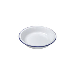 Falcon Round White Enamel Pie Dish - 14cm
