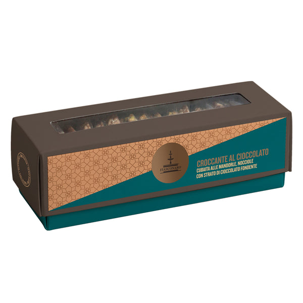 Fiasconaro Cubaita Almond Brittle - Chocolate