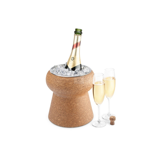 Final Touch Cork Wine Bucket with Liner