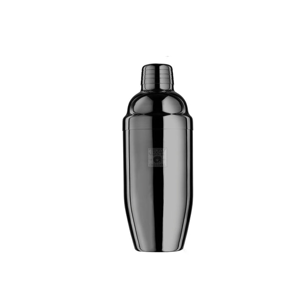 Final Touch Double Walled Cocktail Shaker - Black