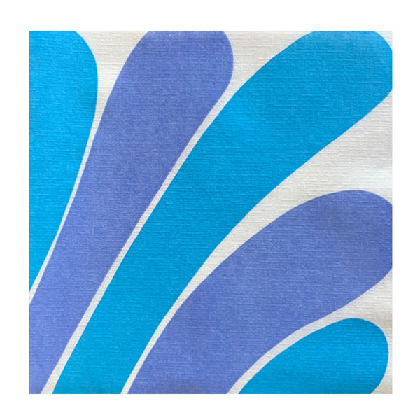 Francoise Paviot French Dinner Napkins - Blue Waves