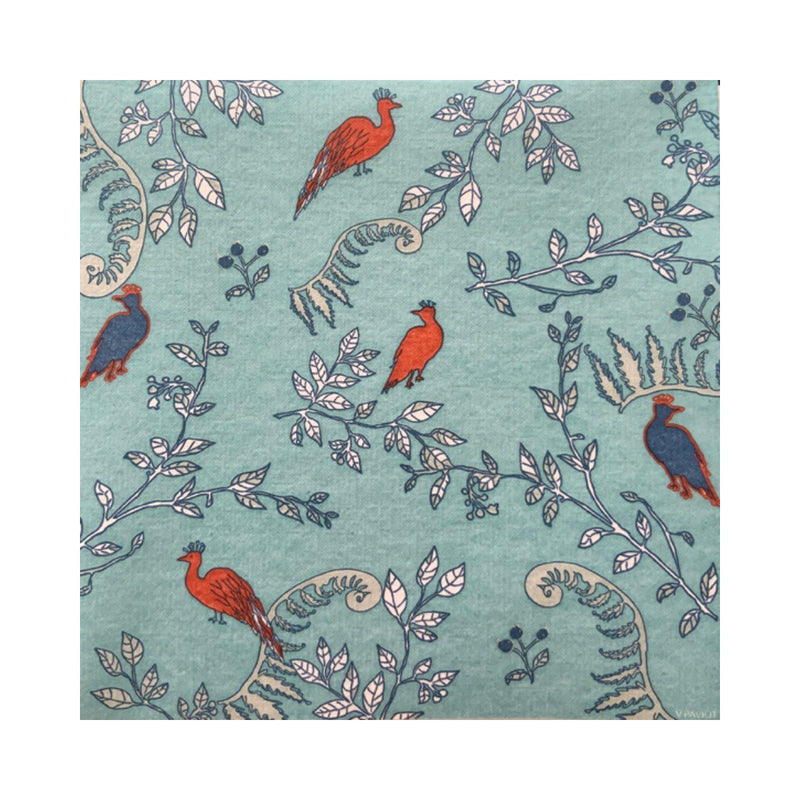 Francoise Paviot French Dinner Napkins - Garden Blue