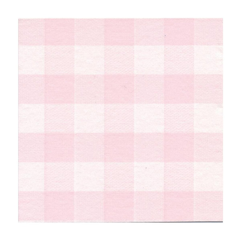 Francoise Paviot French Dinner Napkins - Rose Vichy