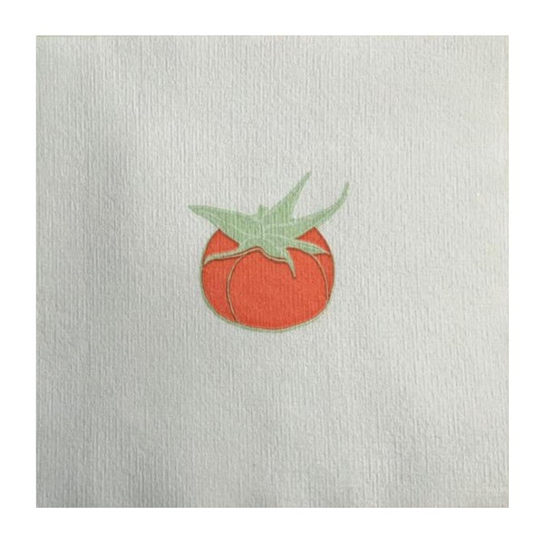 Francoise Paviot French Dinner Napkins - Tomato