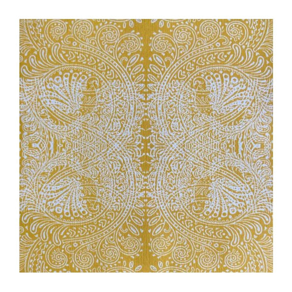 Francoise Paviot French Dinner Napkins - Yellow Pashmina