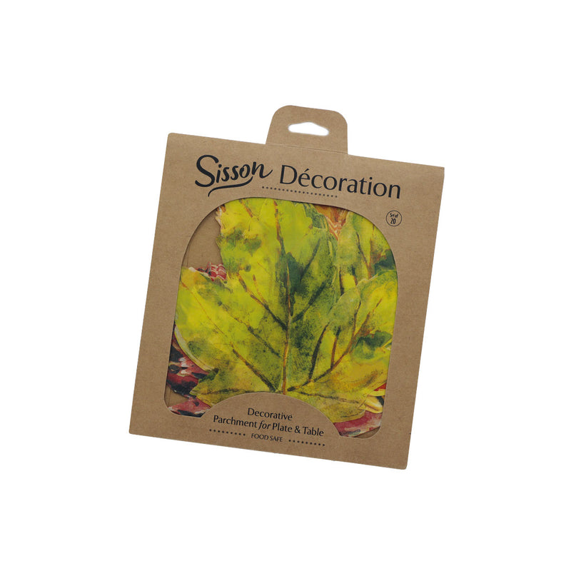 French Cheese Leaves - Artistic (Pack of 20)